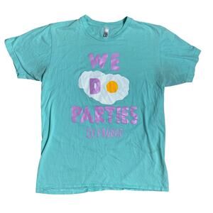 Deerhoof Band Shirt We Do Parties Medium Polyvinyl Records Indie Rock